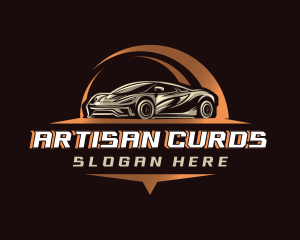 Sports Car Automotive logo design