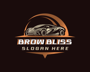 Sports Car Automotive logo design