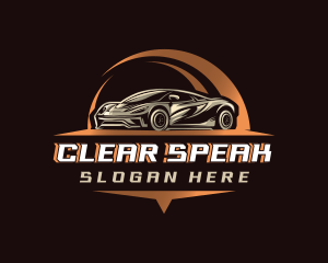 Sports Car Automotive logo design