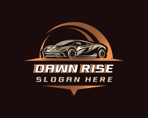 Sports Car Automotive logo design