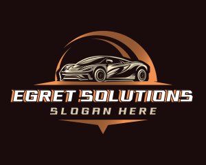 Sports Car Automotive logo design