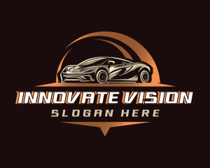 Sports Car Automotive logo design