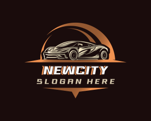 Sports Car Automotive logo design