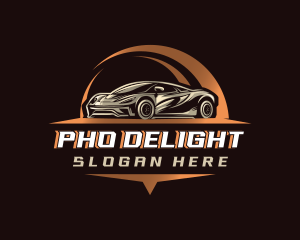 Sports Car Automotive logo design