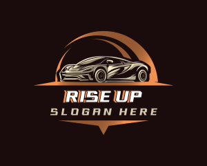 Sports Car Automotive logo design