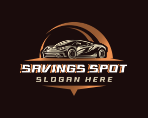 Sports Car Automotive logo design