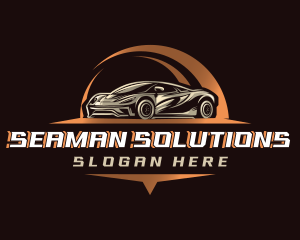 Sports Car Automotive logo design