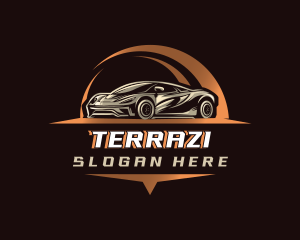 Sports Car Automotive logo design