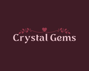 Feminine Heart Accessories logo design