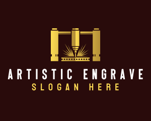 Engrave - Mechanical Engraving Fabrication logo design