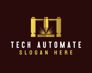 Automation - Mechanical Engraving Fabrication logo design