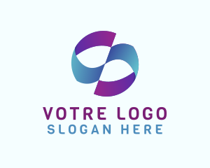 Modern Gradient Letter S  Logo