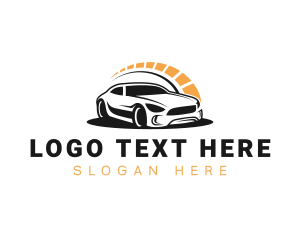 Motor Parts - Car Garage Vehicle logo design