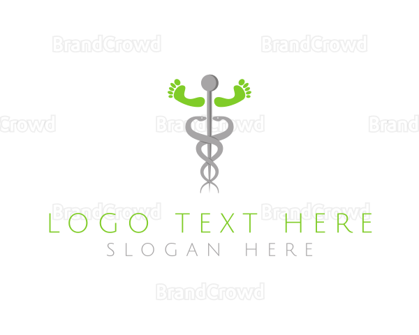 Caduceus Feet Clinic Logo