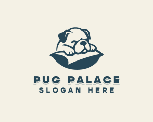 Pug - Pitbull Pug Dog logo design