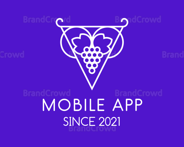 Grape Winery Orchard Logo