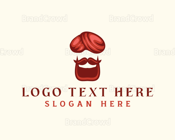 India Turban Beard Logo
