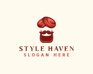 India Turban Beard Logo