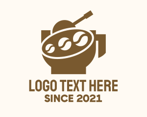 Latte - Coffee Tank logo design