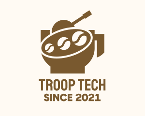 Troop - Coffee Tank logo design