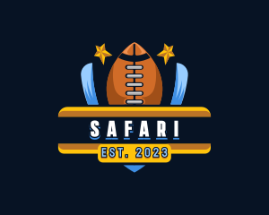 Football Athletic Team Logo