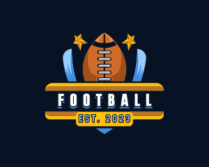 Football Athletic Team logo design