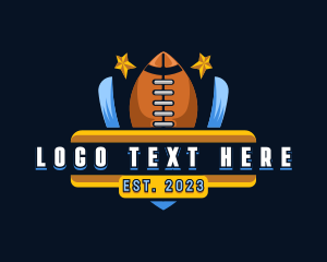 Football Athletic Team Logo