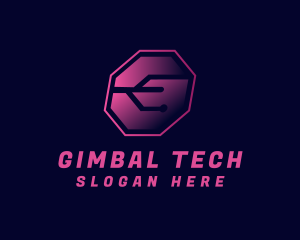 Digital Tech Letter G logo design