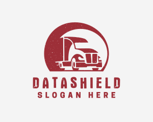 Red Freight Trucking  Logo
