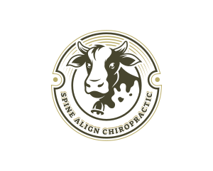 Cattle Livestock Cow logo design