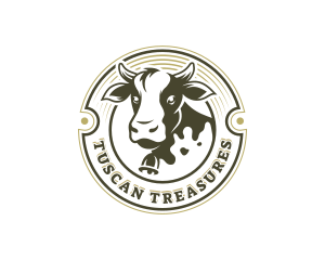 Cattle Livestock Cow logo design