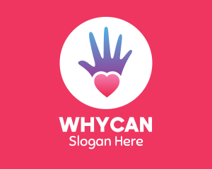 Social Welfare Foundation Hand Logo