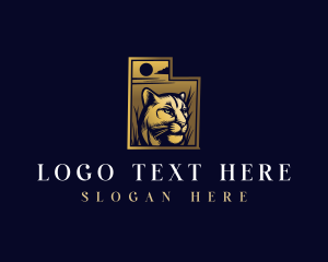 Map - Utah Cougar Beast logo design