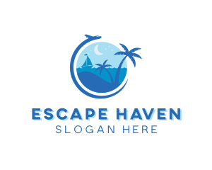 Getaway - Travel Vacation Getaway logo design