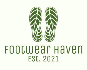 Nature Footprint logo design