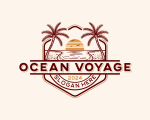 Vacation Beach Getaway logo design