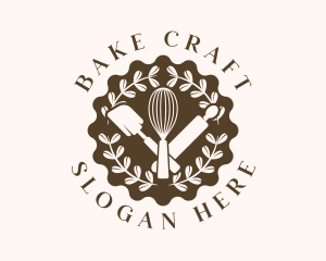 Whisk Pastry Baking logo design