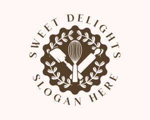 Whisk Pastry Baking logo design