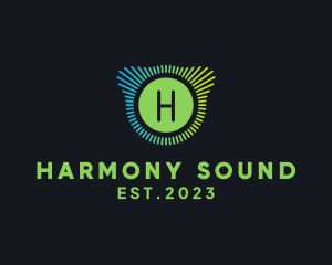 Audio Sound Music App  logo design