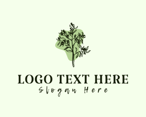 Olive Plant Produce Logo