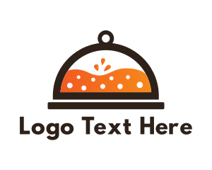 Pub - Orange Juice Tray logo design