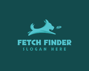 Fetch - Pet Dog Terrier Fetch logo design