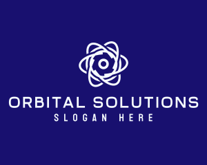 Atom Orbit Science logo design