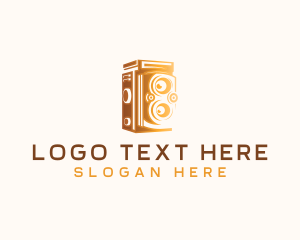 Antique - Antique Camera Media logo design