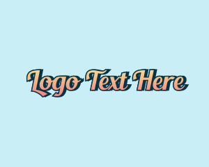 Generic Elegant Script Logo