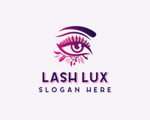 Mascara - Eyelash Organic Cosmetics logo design