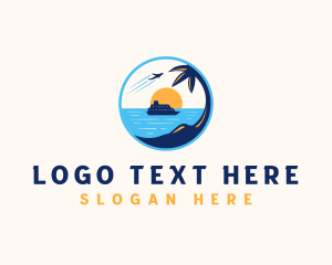 Ocean - Travel Vacation Agency logo design