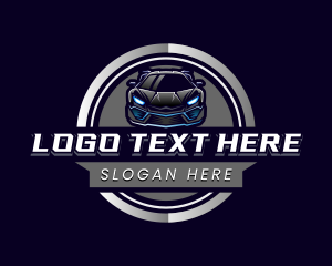 Garage - Car Auto Detailing logo design