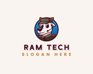 Security Guard Goat logo design