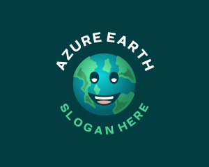 Happy Planet Earth logo design